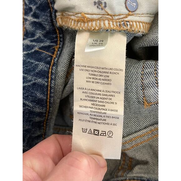 Pilcro Jeans Women's 29 Straight Distressed Ankle Length - Picture 5 of 6